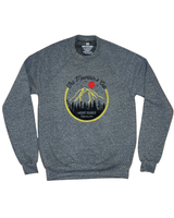 The Mountain is Out unisex adult crewneck sweatshirt