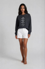 Tacoma Union Station Tri-Black unisex crewneck sweatshirt