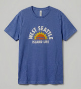 West Seattle Island Life mens/unisex t-shirt