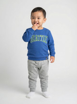 Seattle Football Old School baby and kids sweatshirt
