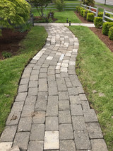 Home ownership, let the projects begin! Front path.