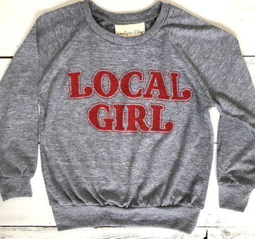 Local Girl Baby Toddler Lightweight Long Sleeve Shirt