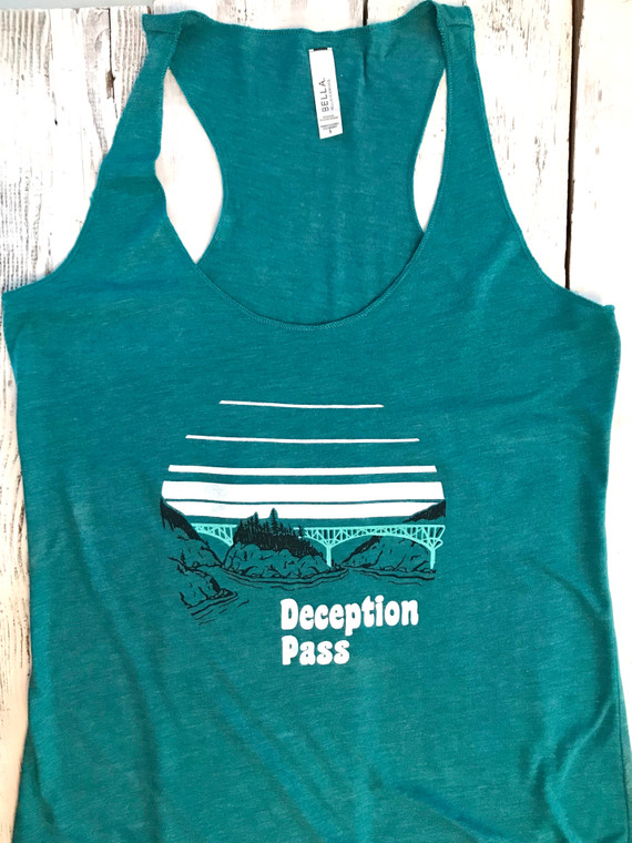 Deception Pass womens tank top