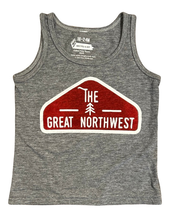 The Great Northwest baby and kids tank top