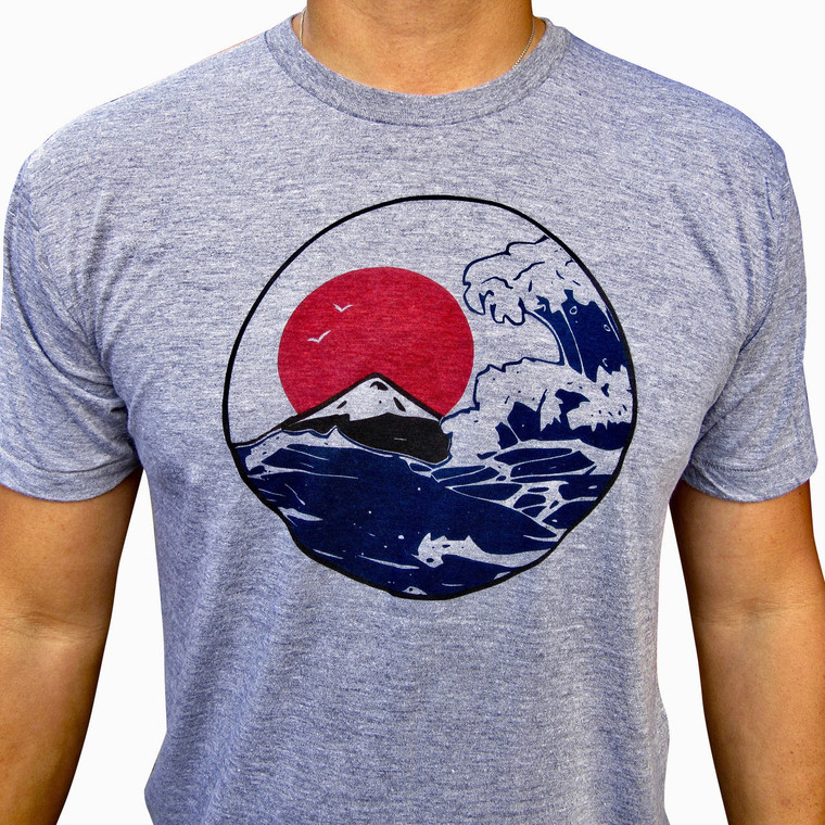 Japanese Big Wave mens/unisex t-shirt