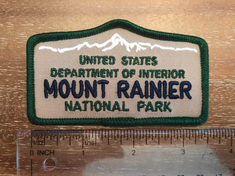 Rainier National Park iron on patch