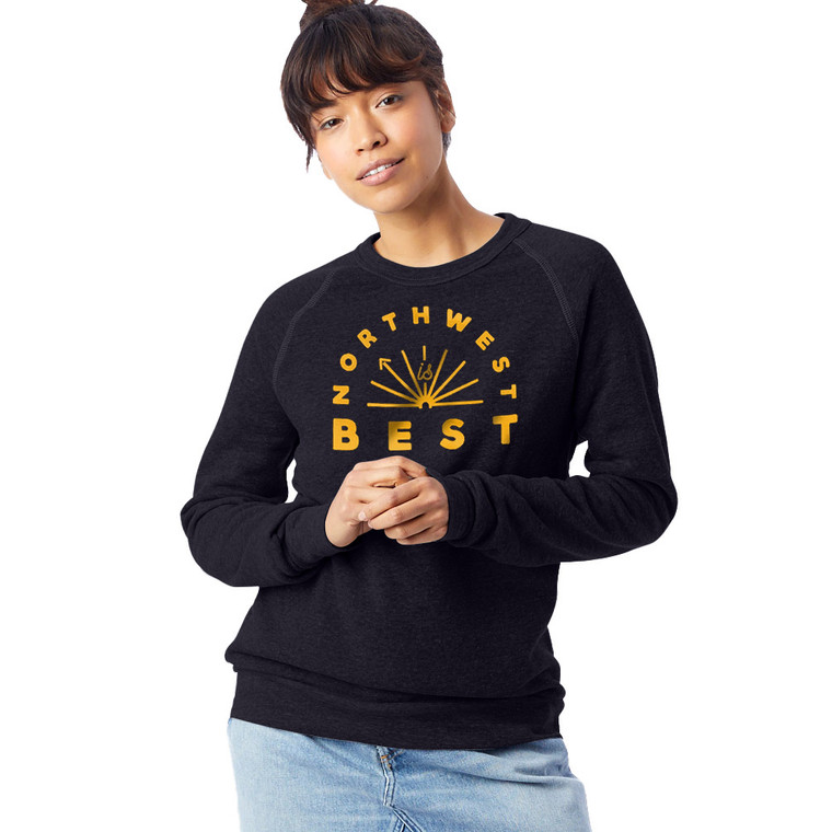 Northwest is Best unisex crewneck sweatshirt