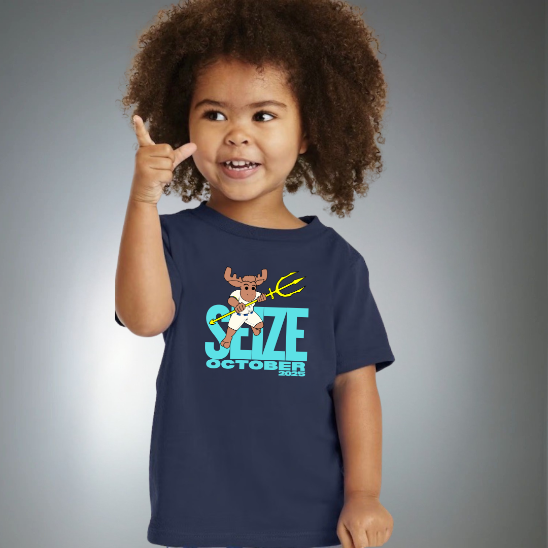 Seize October kids tee