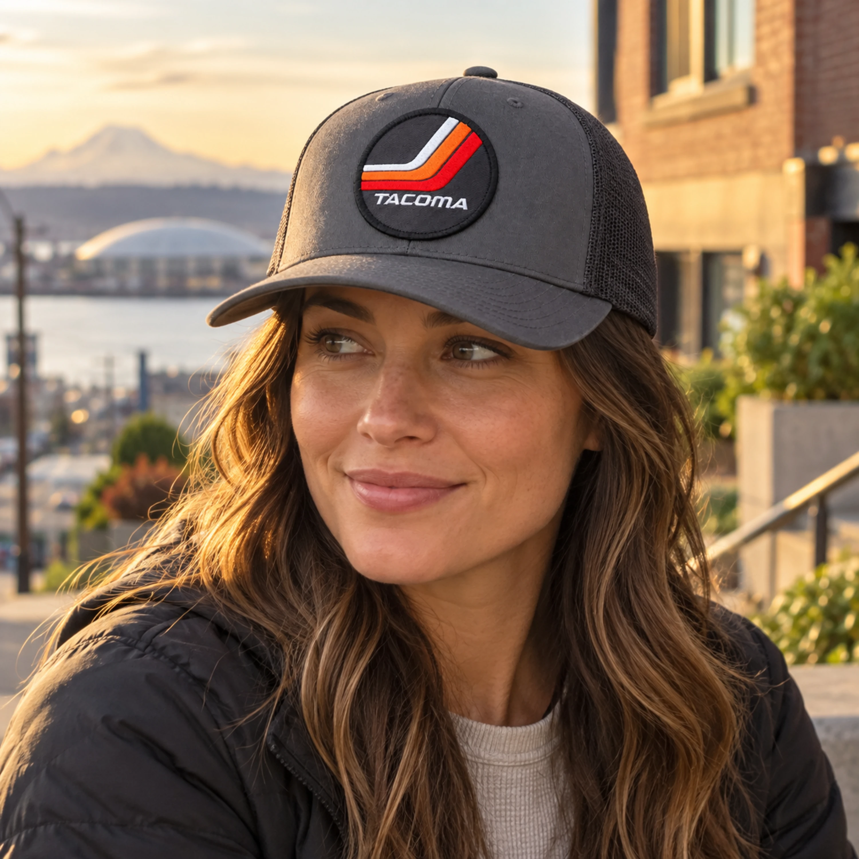 Vintage Tacoma Trucker hat from Sweetpea and Boy