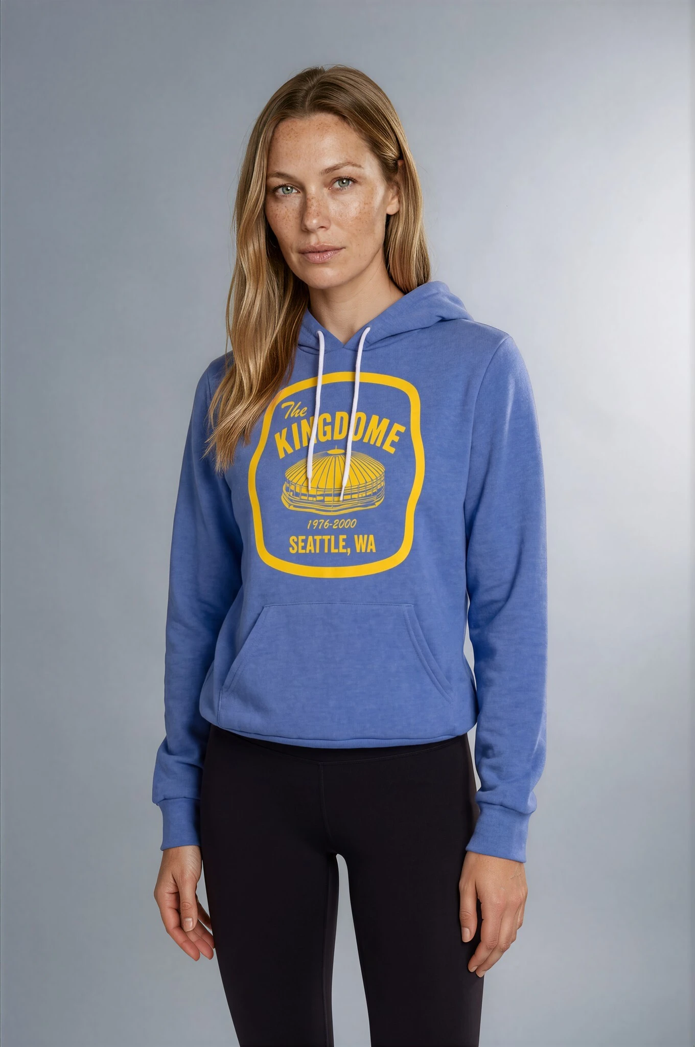 Seattle Kingdome Patch pullover hoodie from Sweetpea and Boy