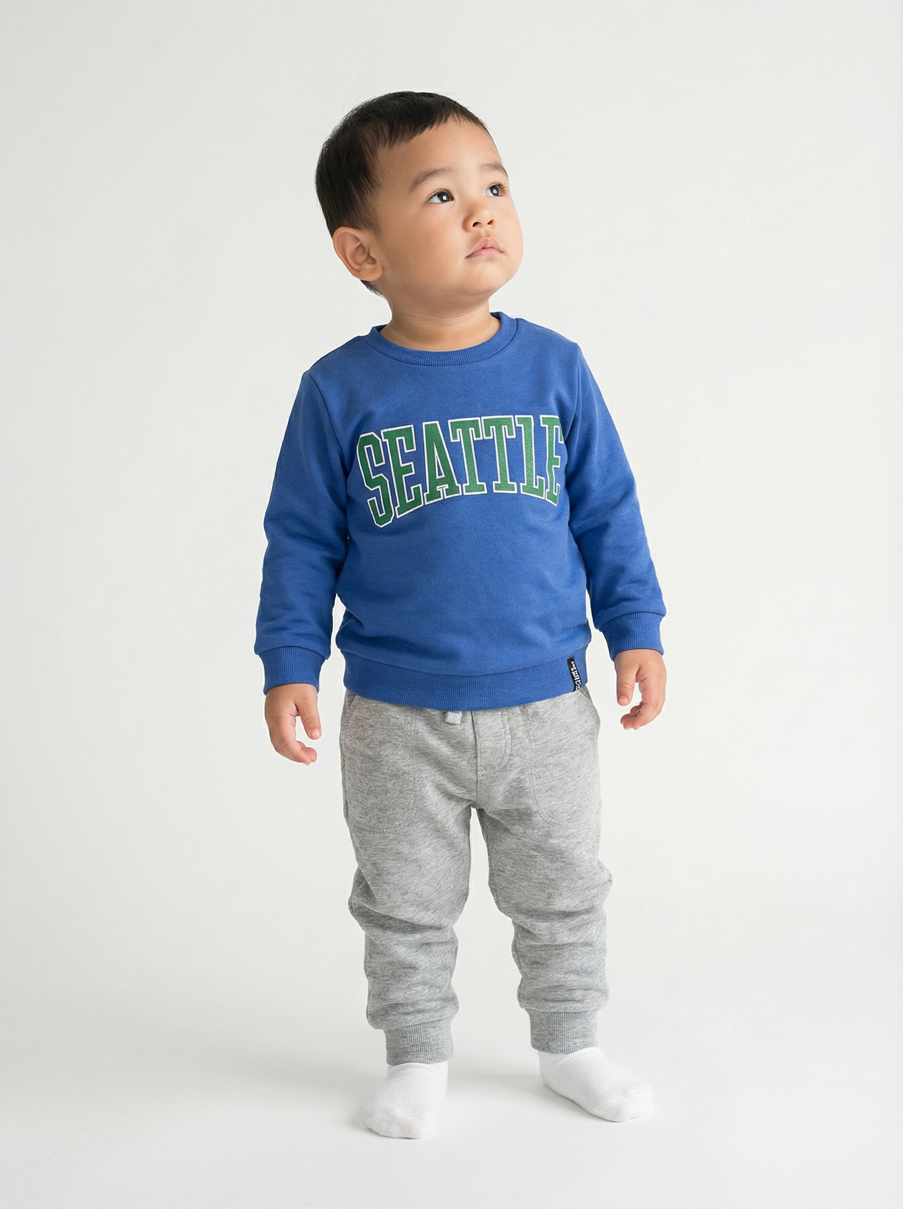 Old School Football kids crewneck from Sweetpea and Boy