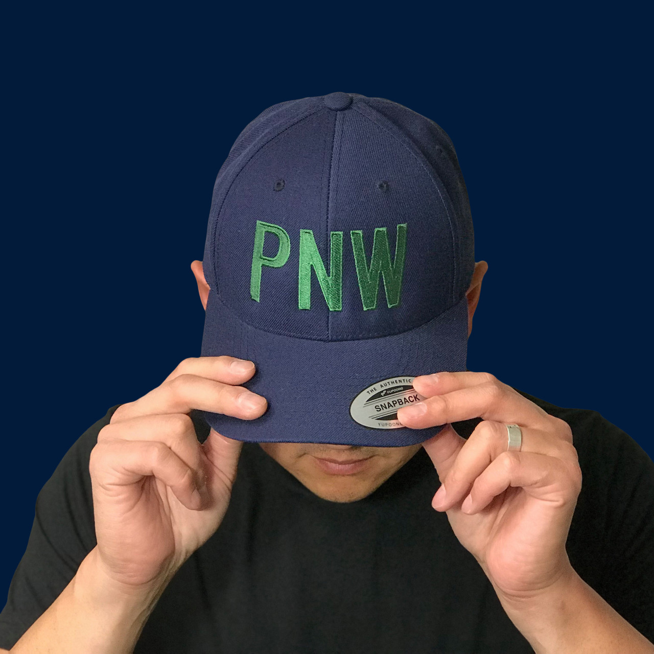 PNW adult snapback hat | Sweetpea and Boy