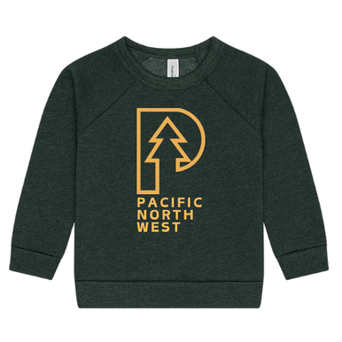 Fir Tree PNW Kids Sweatshirt