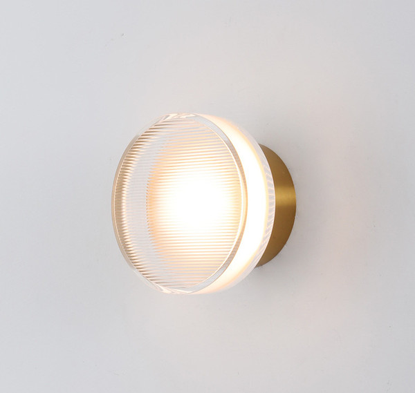Crisp Wall / Ceiling D13- Acrylic Surface Mount Sconce