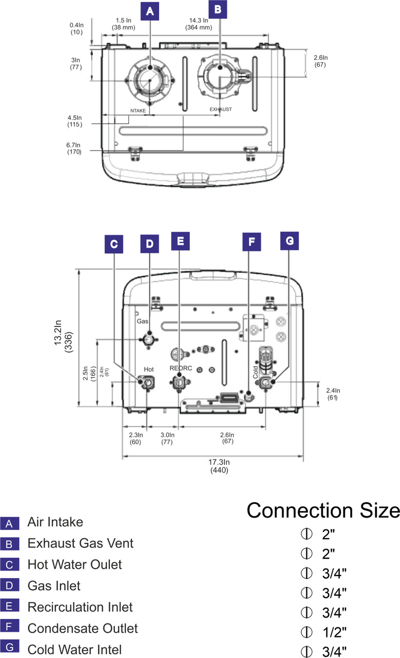 Navien NPE240A 199,000 BTU Condensing PremiumGas Tankless Water Heater