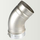 Noritz VP4-45ELBOW Tankless Water Heater 45 Degree Elbow Vent Pipe