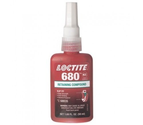 Loctite 680 Compuesto Retenedor, Alta Resistencia Botella 50 ml