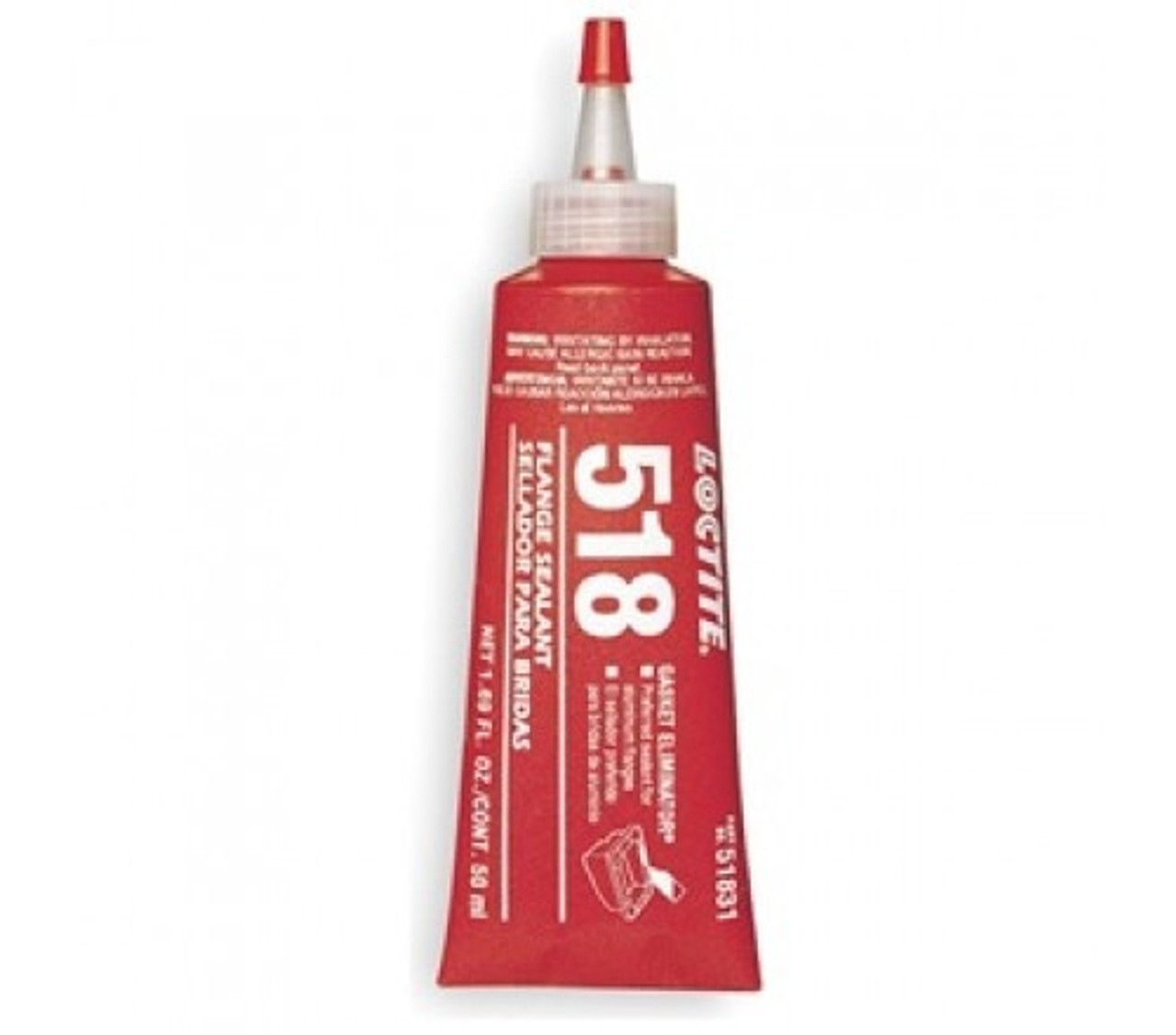 Sellador de juntas motor LOCTITE 518 jeringa 25ML