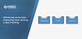 Diferencias entre laser engraving, laser etching y laser marking