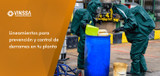 Lineamientos para prevención y control de derrames en tu planta