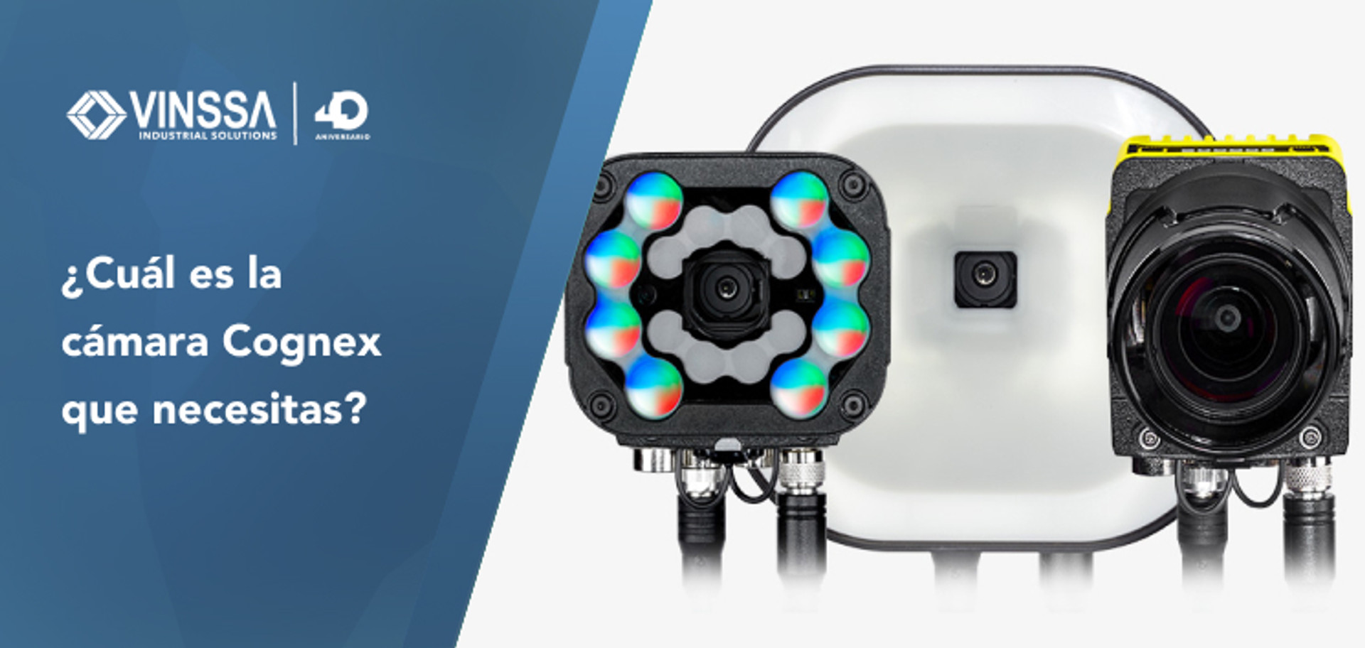 ¿Cuál es la cámara Cognex que necesitas?