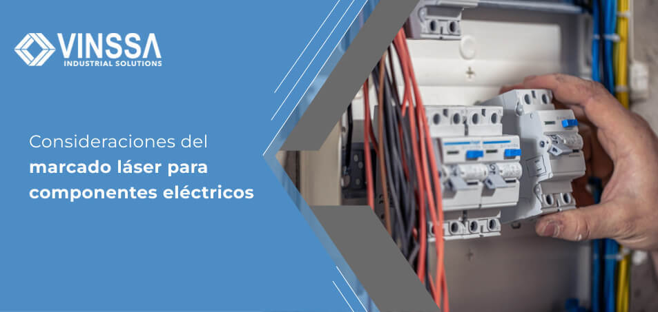 Consideraciones del marcado láser para componentes eléctricos