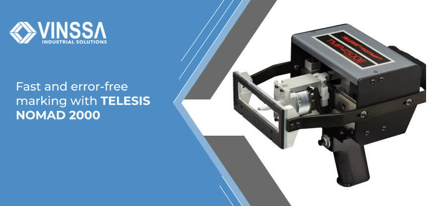 Fast and error-free marking with TELESIS NOMAD 2000