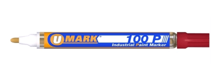 Gold Metallic 130P Marker, UMark Paint Marker, 13014