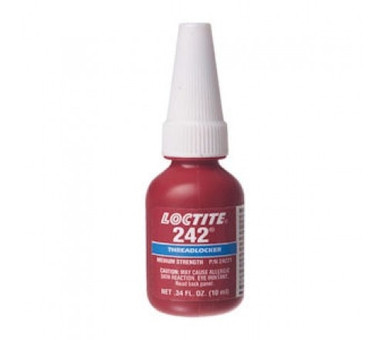 Fijador de rosca azul, 242 resistencia 6ml, loctite