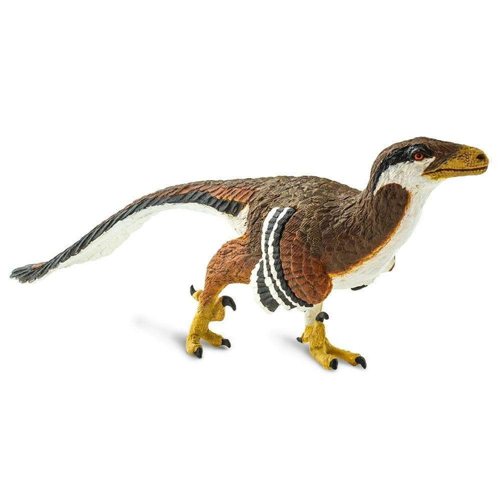 Safari Ltd Deinonychus side angle