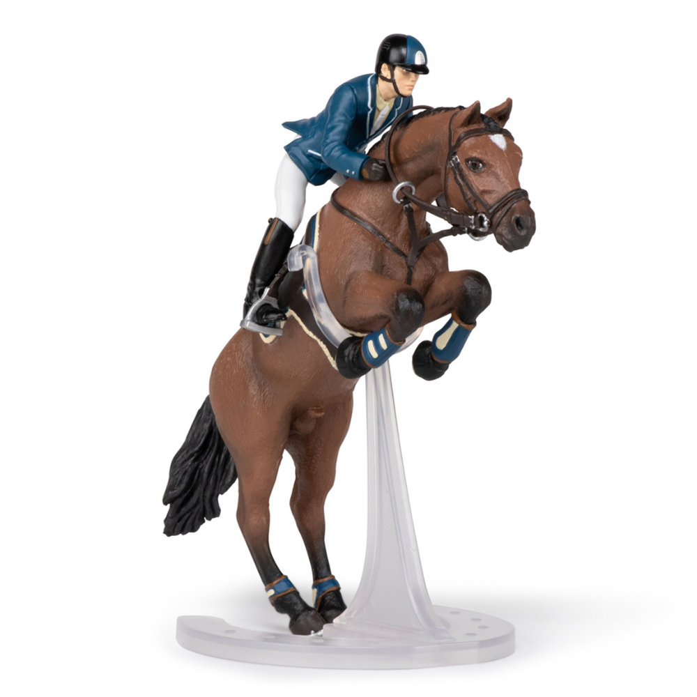 Papo Jumping Horse with Rider