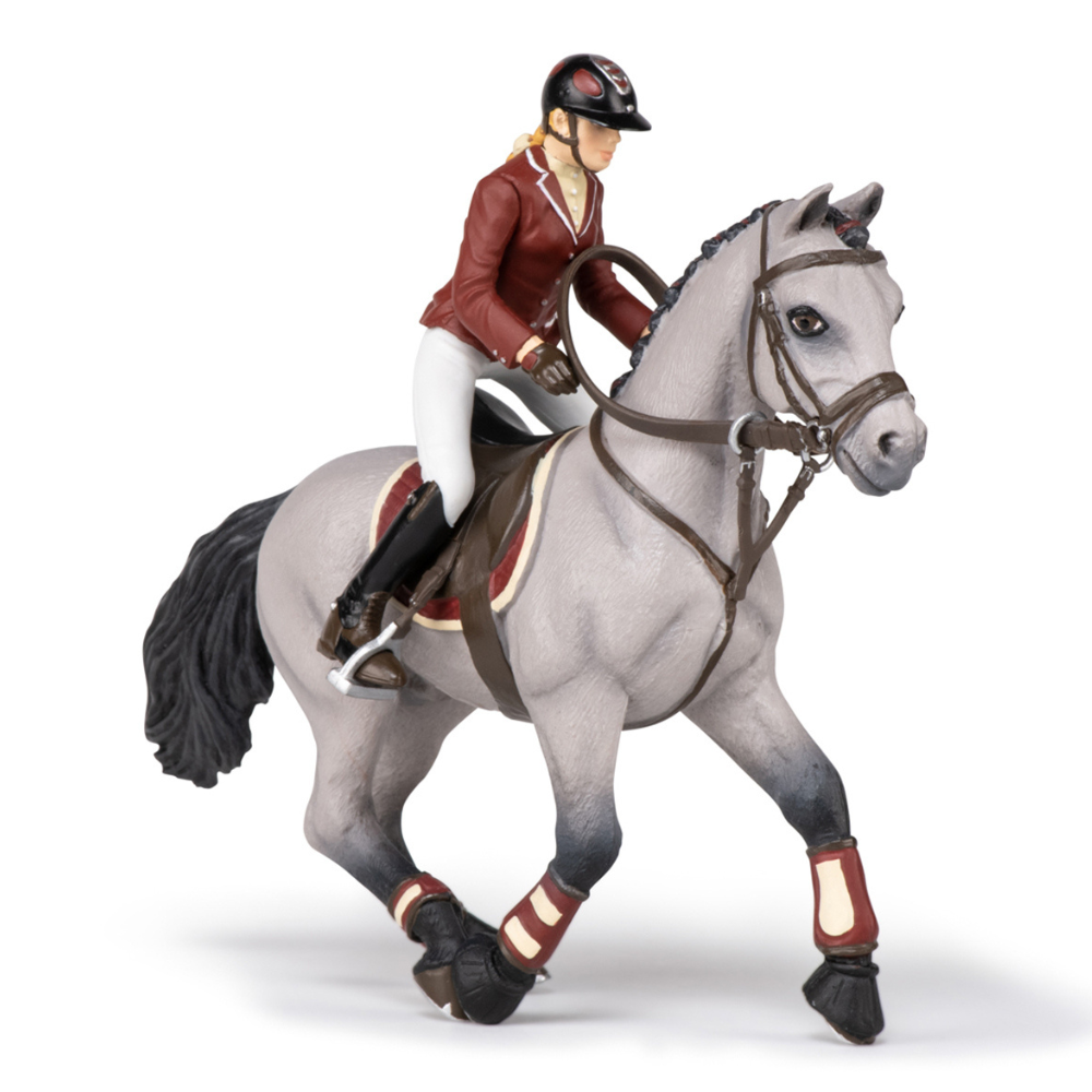 Papo Competition Horse with Riding Girl