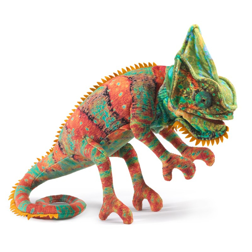 Folkmanis Small Chameleon Hand Puppet