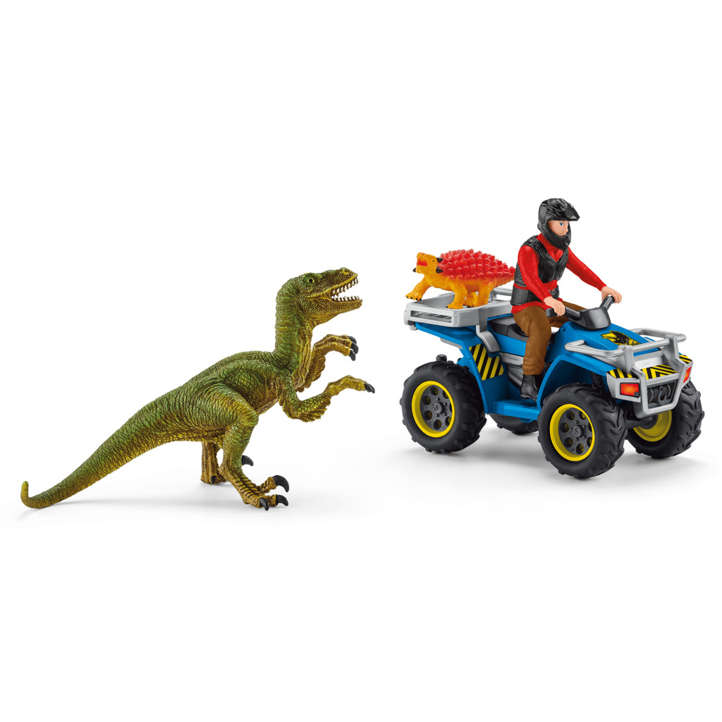 Schleich Quad Escape from Velociraptor