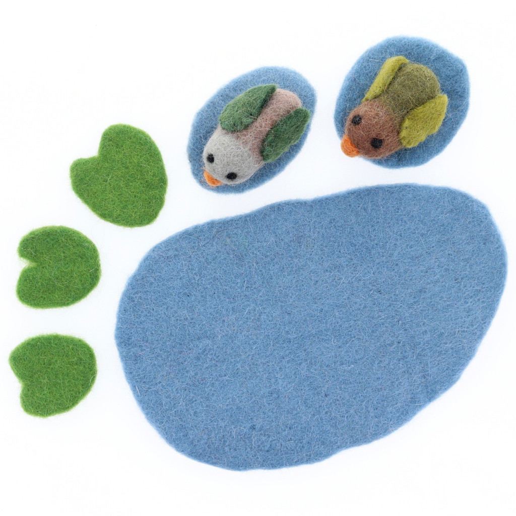 Papoose Pond with Ducks 6pc