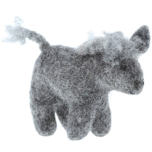 Papoose Felt Country Animals 6pc