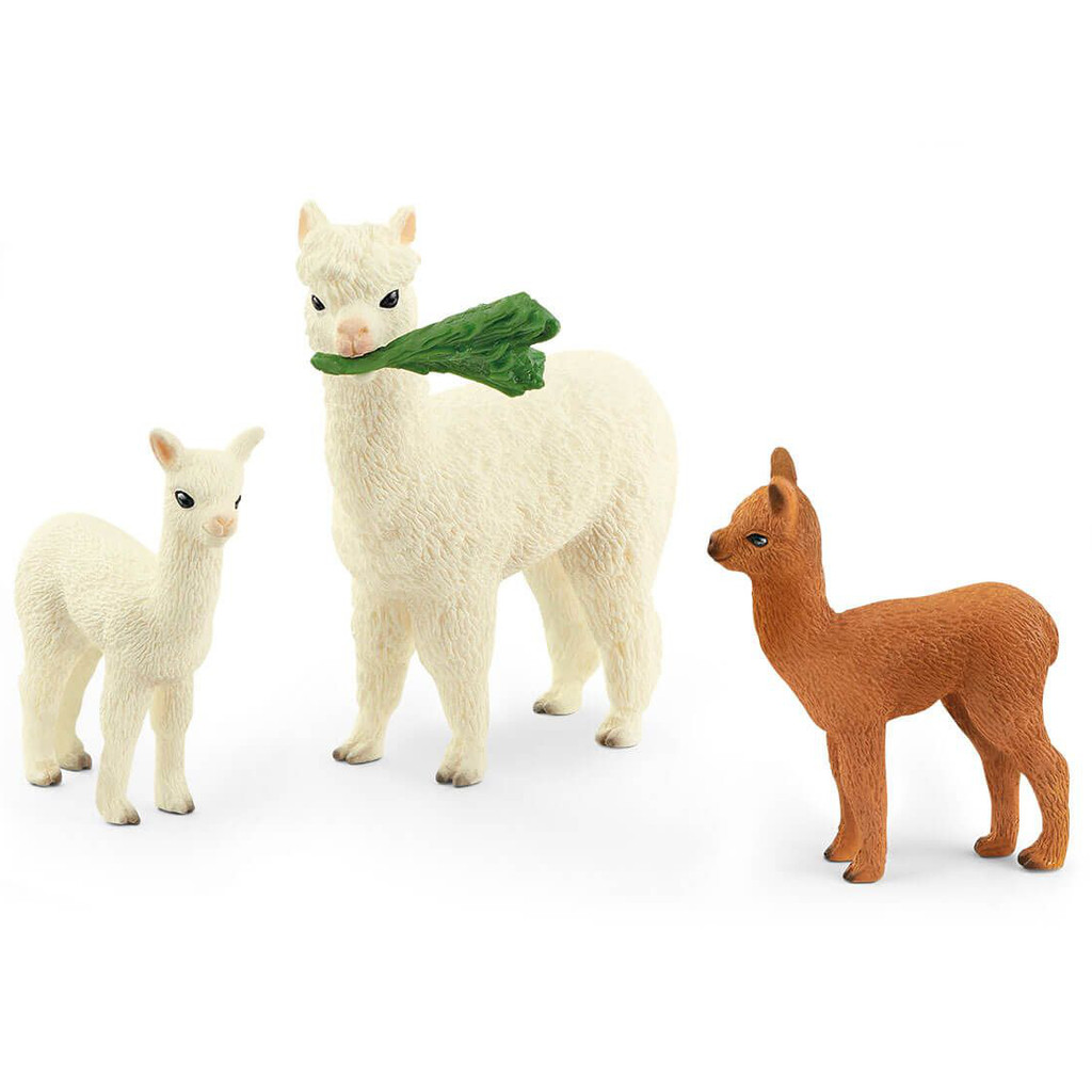 Schleich Alpaca Family