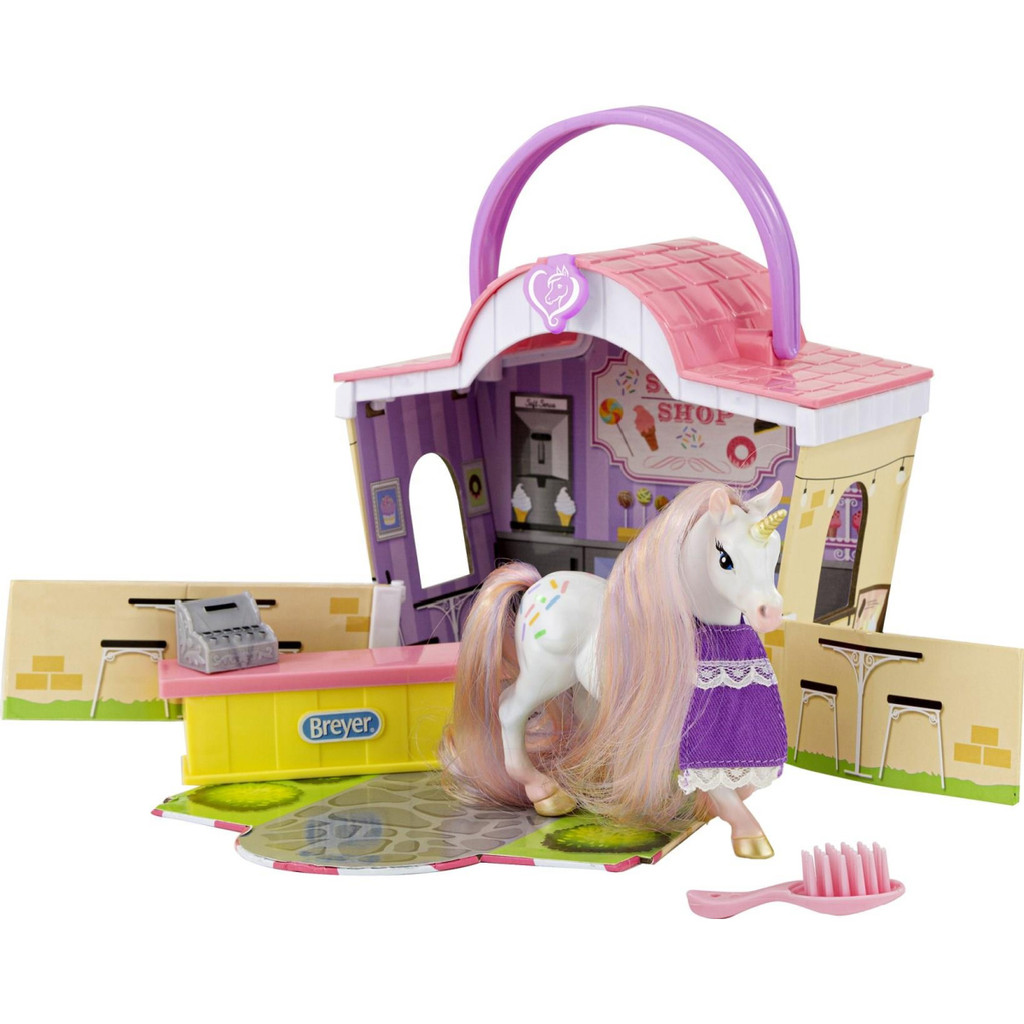 Breyer Mane Beauty Li'l Beauties Playset - Sprinkles Sweet Shop