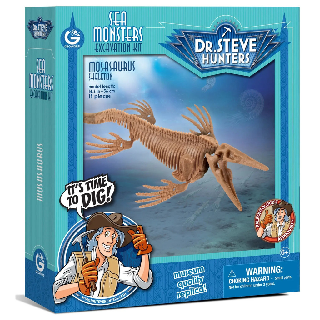 Dr Steve Hunters Mosasaurus Excavation Kit