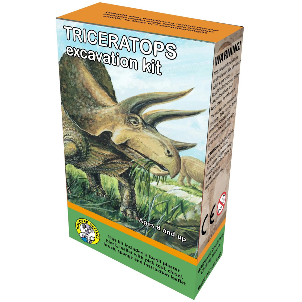 Discover Science Triceratops Excavation Kit