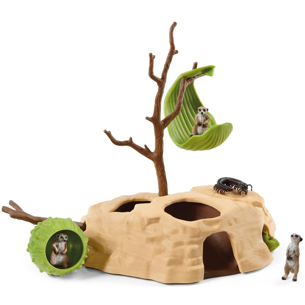 Schleich Meerkat Hangout