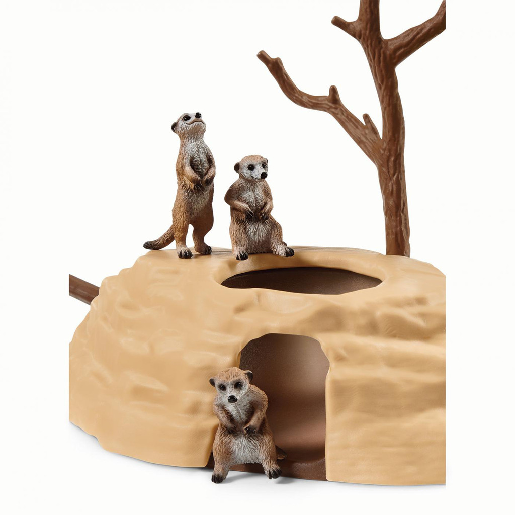 Schleich Meerkat Hangout