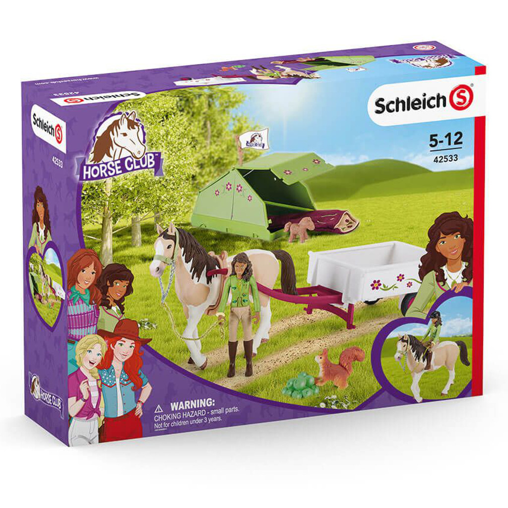 Schleich Horse Club Sarah's Camping Adventure packaging