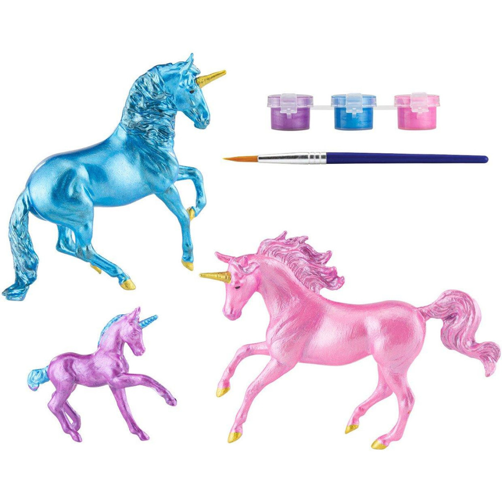 Breyer Activity Unicorn Family Paint & Play examples