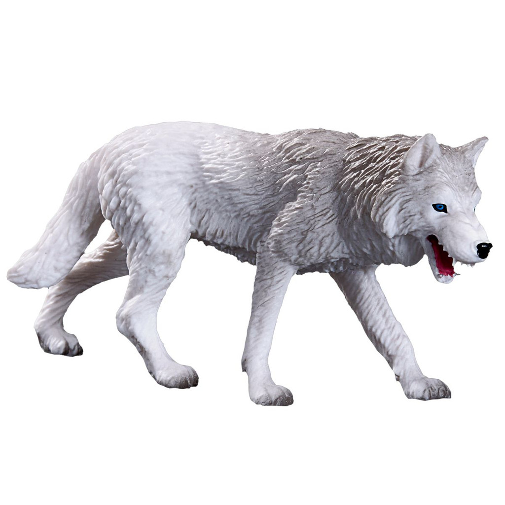  Mojo Arctic Wolf realistic toy figurine 381052