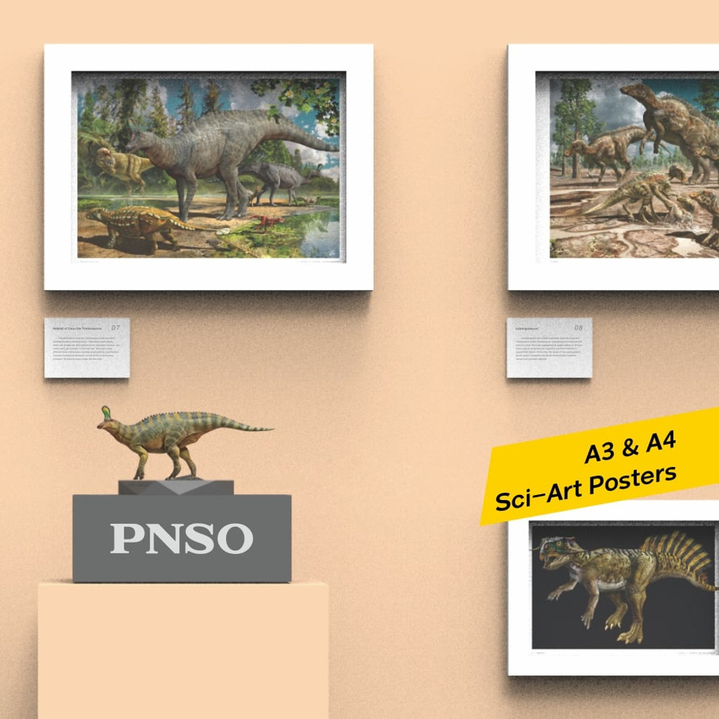 PNSO Xiaoqin The Tsintaosaurus sci art