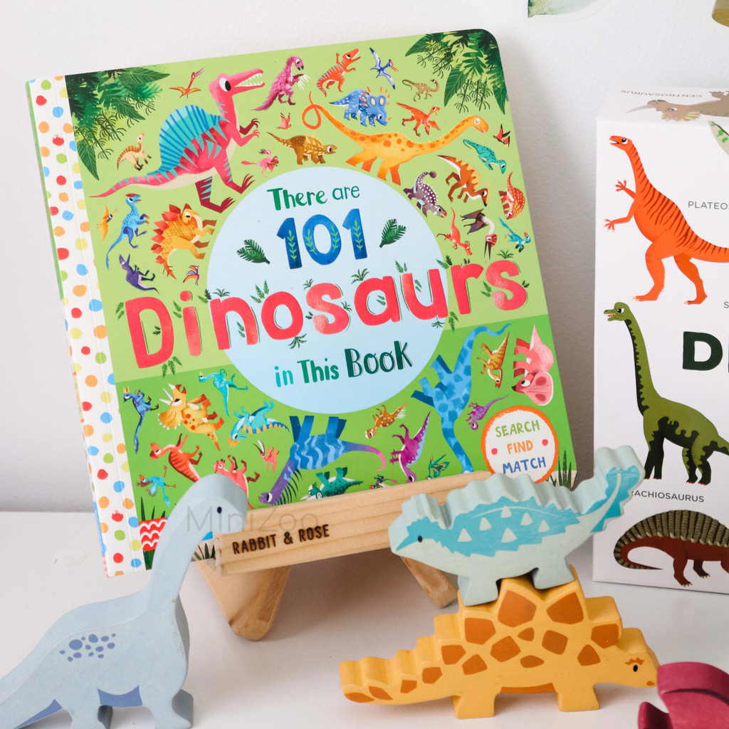 There Are 101 Dinosaurs In This Book cover lifestyle MiniZoo