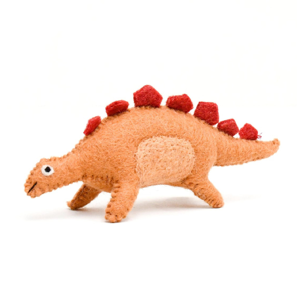 Felt Stegosaurus Dinosaur Toy