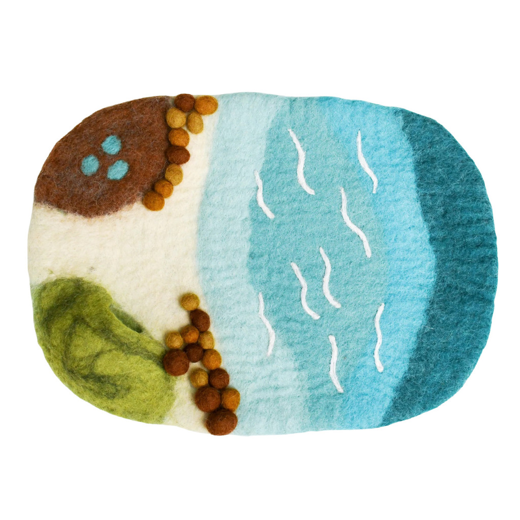 Tara Treasures Sea, Beach and Rockpool Play Mat Playscape