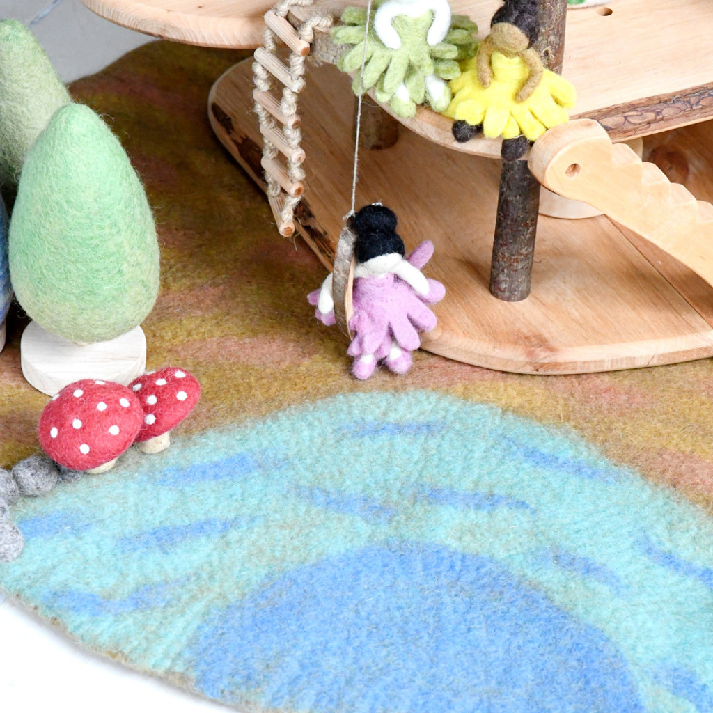 Autumn Play Mat Playscape fairy small world